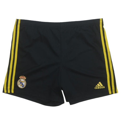 Adidas Men Black Real Madrid Athletic Football Shorts Size S