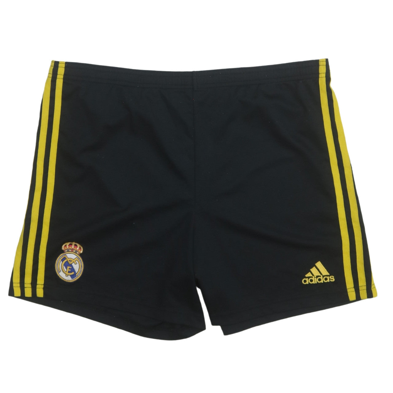 Adidas Men Black Real Madrid Athletic Football Shorts Size S