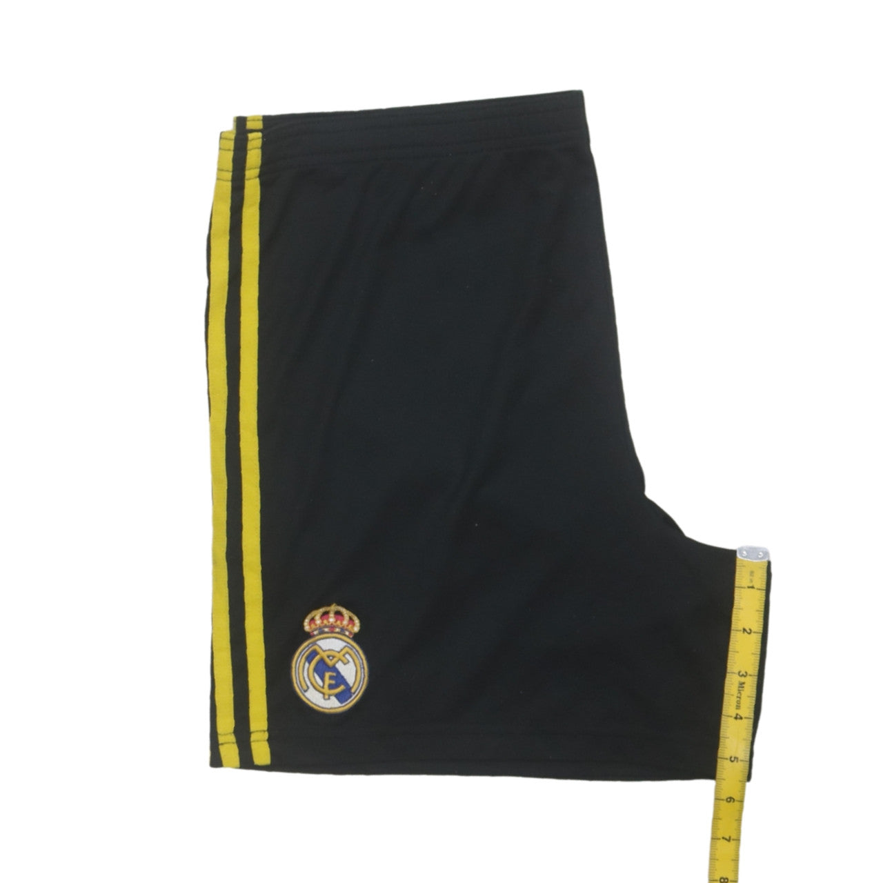 Adidas Men Black Real Madrid Athletic Football Shorts Size S