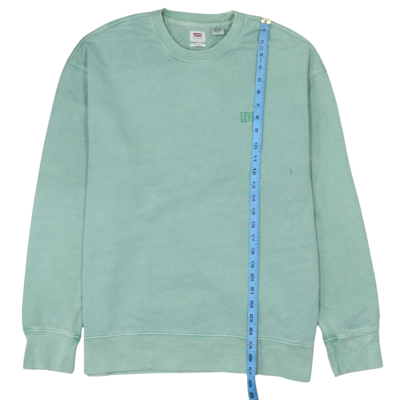 Levi's Men Green Relaxed Pullover Sweatshirt Size L
