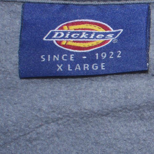 Dickies Men's Blue XL Pullover Sweatshirt Crew Neck Logo Graphic