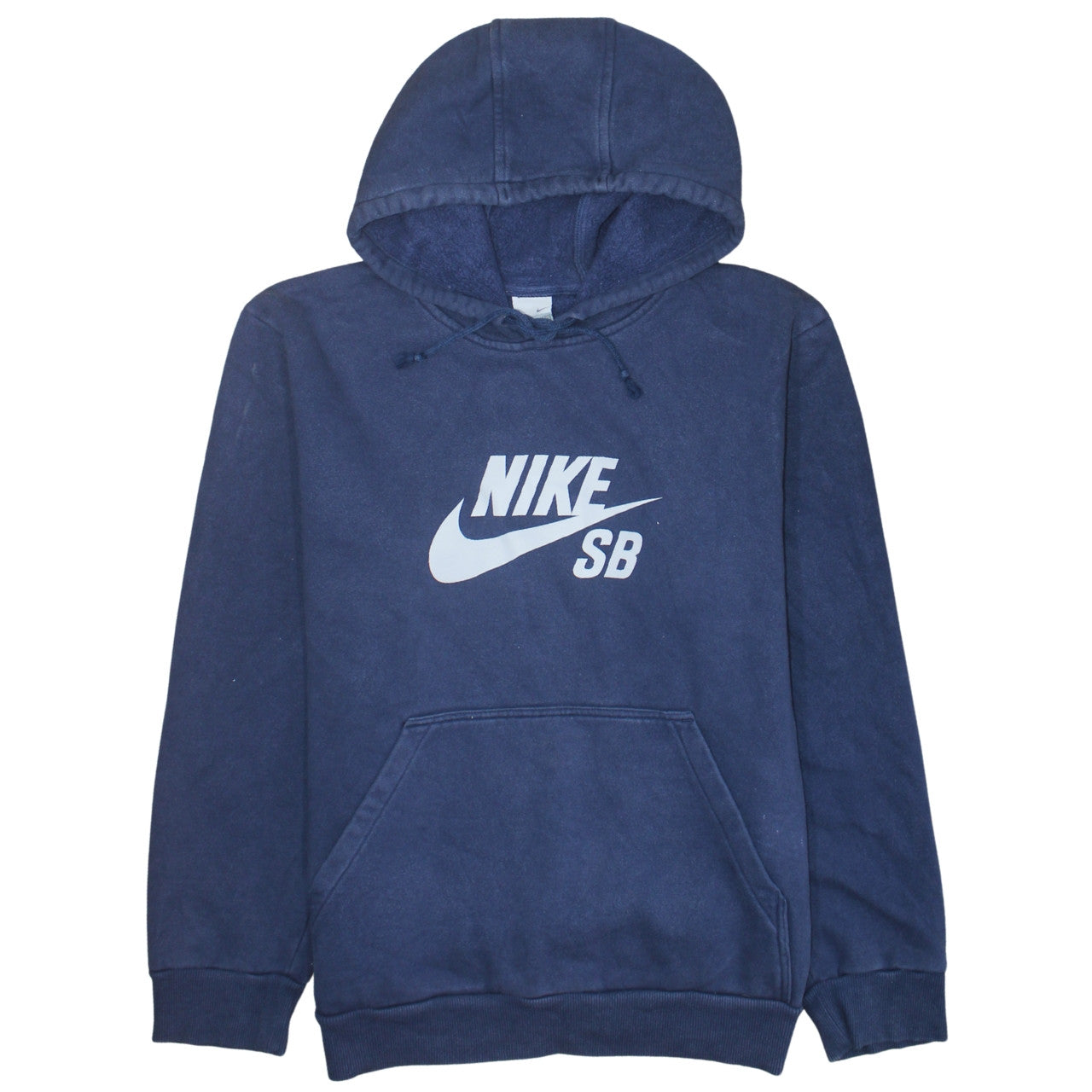 Nike SB Mens Blue Pullover Hoodie Medium Regular Fit Fleece