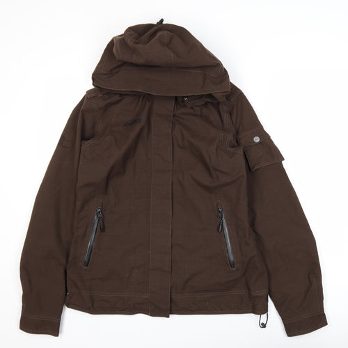Bergans Men's Brown Waterproof Hooded Outdoor Softshell Jacket M