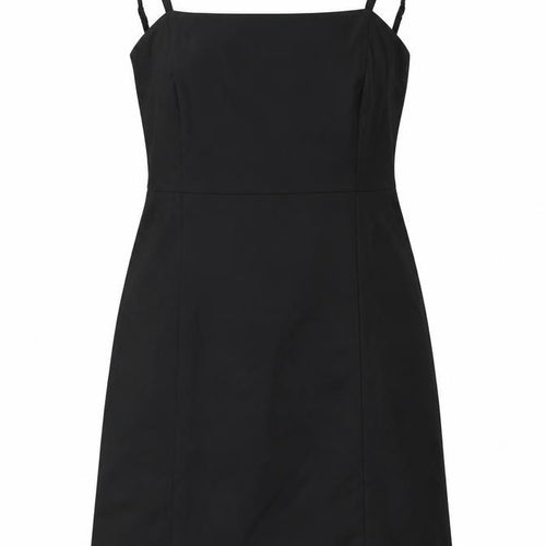 Monki Women's Black Size 14 Slip Dress Knee Length Summer