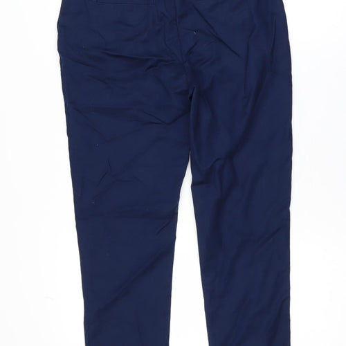 Crew Clothing Company Men's Blue Slim Chino Trousers M