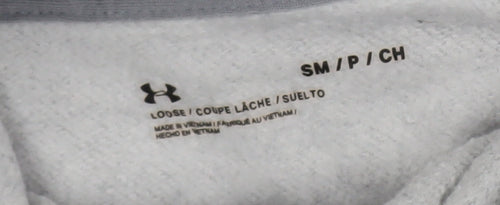 Under Armour Men's Grey Hooded Full Zip Training Jacket Size S