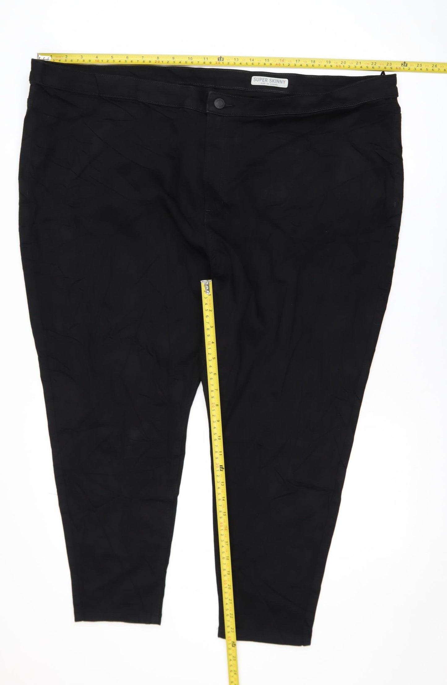 Marks and Spencer Women Black Size 30 Super Skinny Shorts