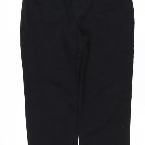 Gloria Vanderbilt Women's Black Size 12 Straight Leg Stretch Jeans
