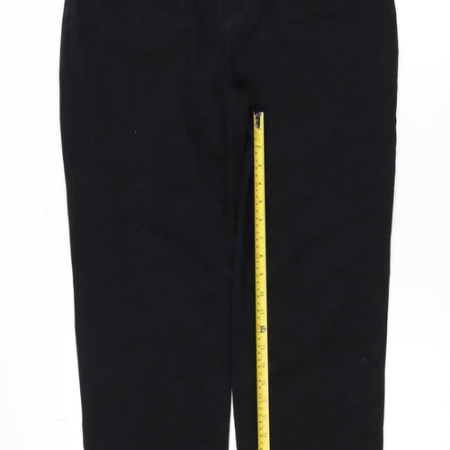 Gloria Vanderbilt Women's Black Size 12 Straight Leg Stretch Jeans