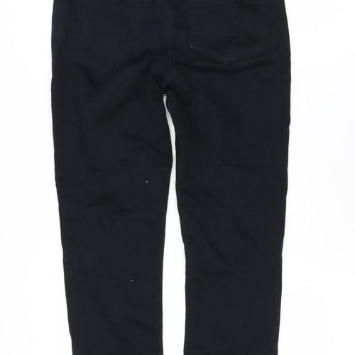 Dunnes Stores Women Black Straight Leg Jeans Size 8