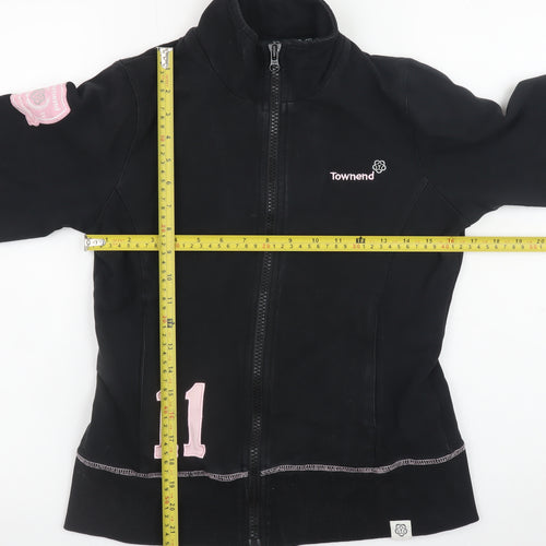 Townend Women’s Black Softshell Jacket Size 10 Equestrian Style