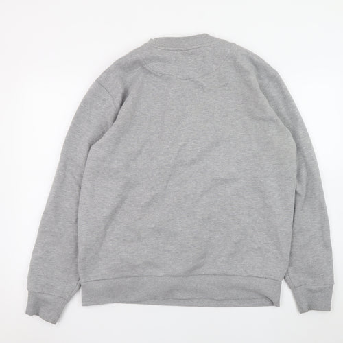Penn x Primark Men's Grey Crew Neck XL Sweatshirt USA Flag Graphic