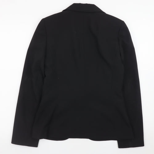 Dorothy Perkins Women's Black Size 10 Single-Breasted Blazer