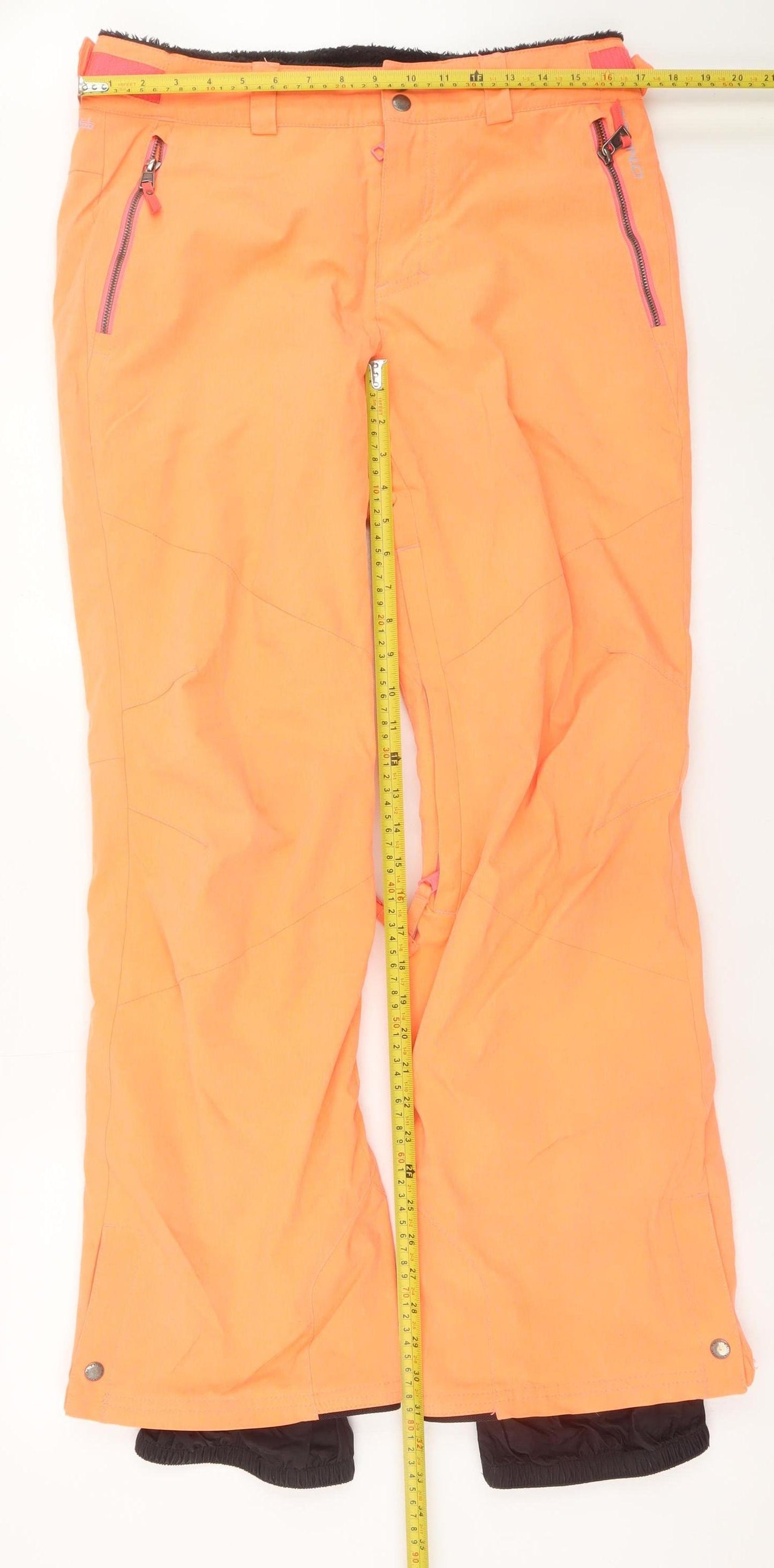 O'Neill Men's Orange Snow Pants Waterproof Insulated Trousers M