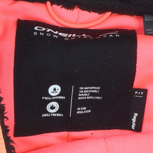 O'Neill Men's Orange Snow Pants Waterproof Insulated Trousers M