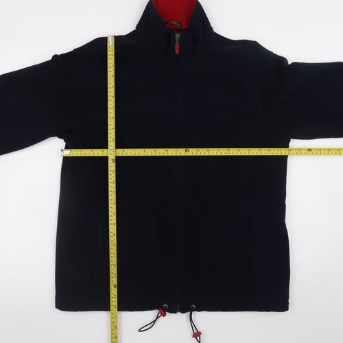 Marks and Spencer Men's Blue Fleece Full Zip Jacket UK 14