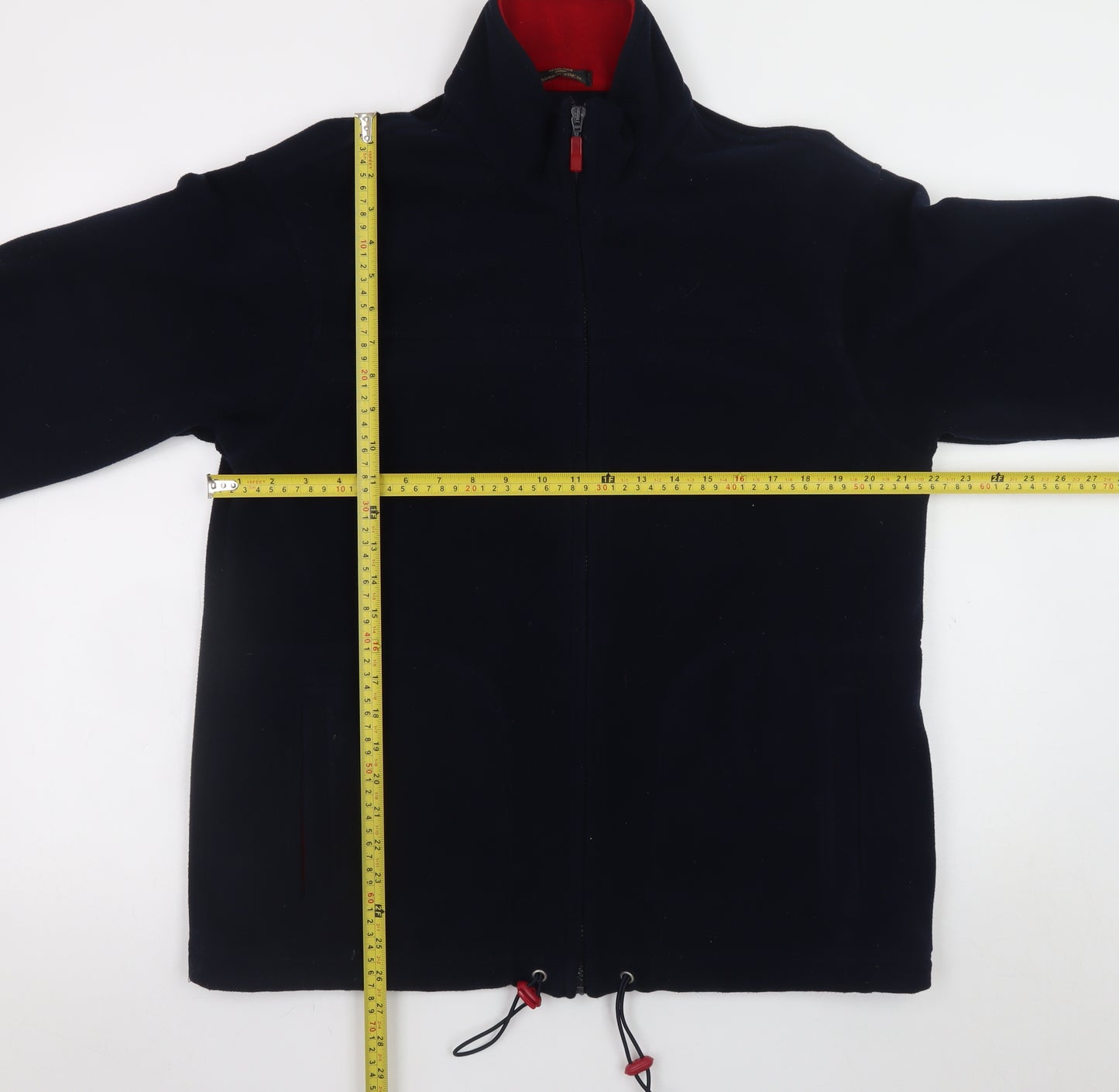 Marks and Spencer Men's Blue Fleece Full Zip Jacket UK 14
