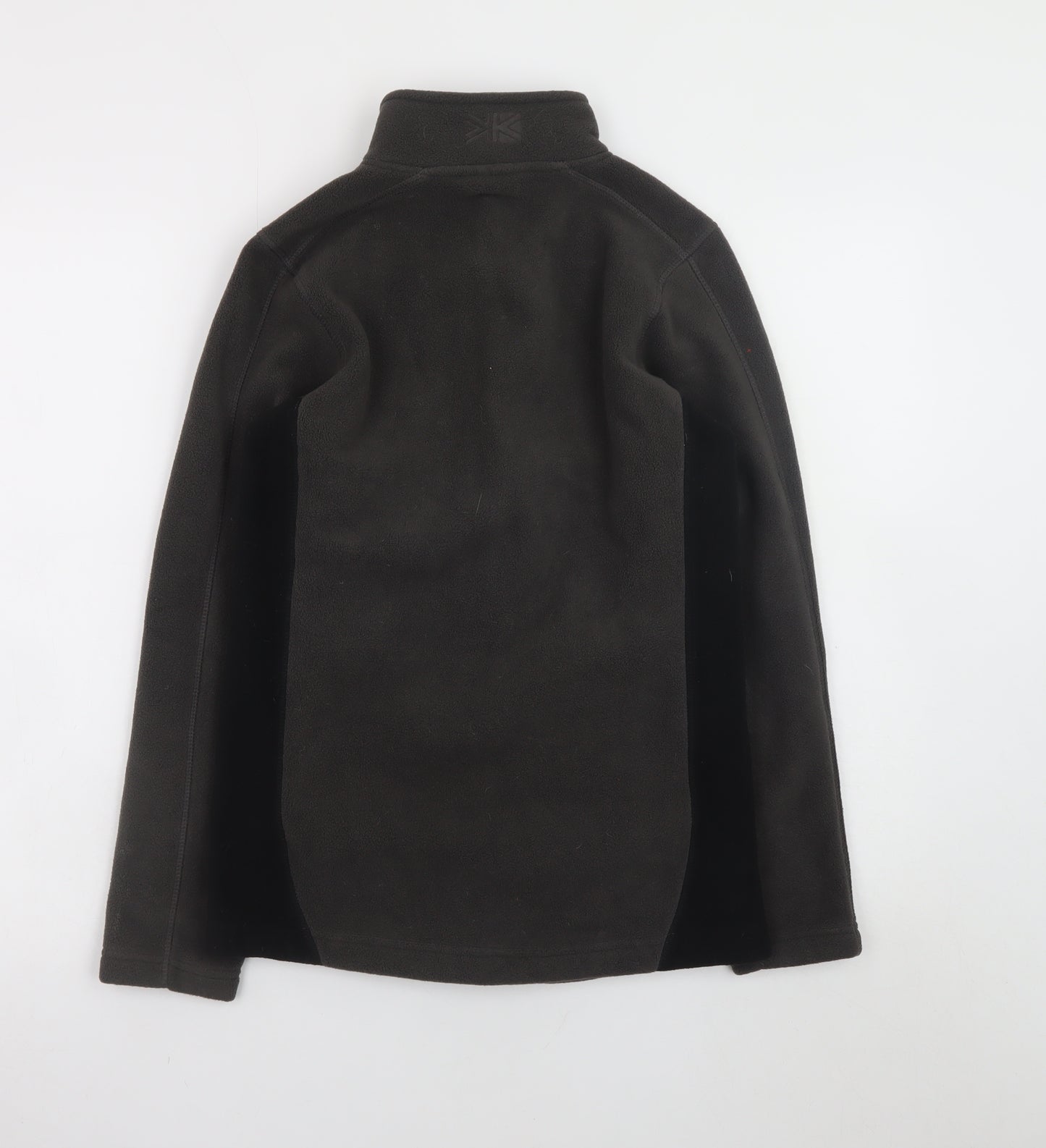 Karrimor Boys Black Fleece Full Zip Outdoor Jacket 13 Years