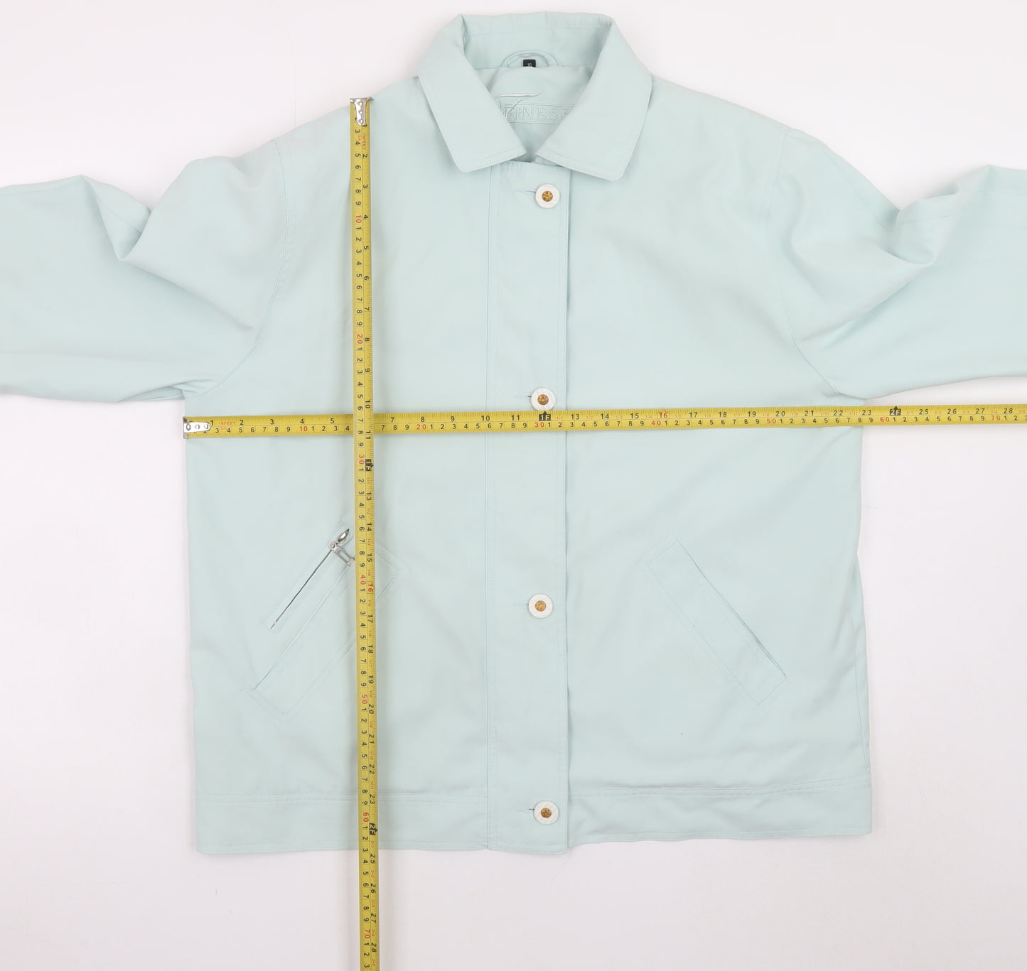 Finesse Women’s Blue Size 16 Polyester Casual Jacket