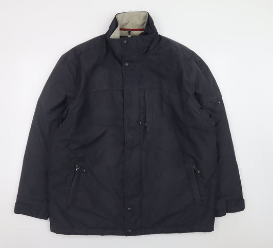 Cedarwood State Men's Navy Blue L Lined Waterproof Jacket