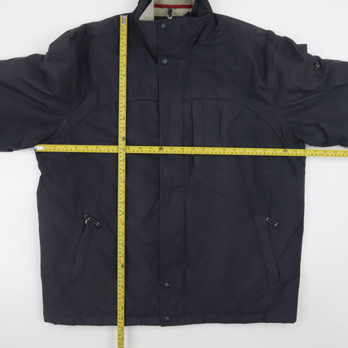 Cedarwood State Men's Navy Blue L Lined Waterproof Jacket