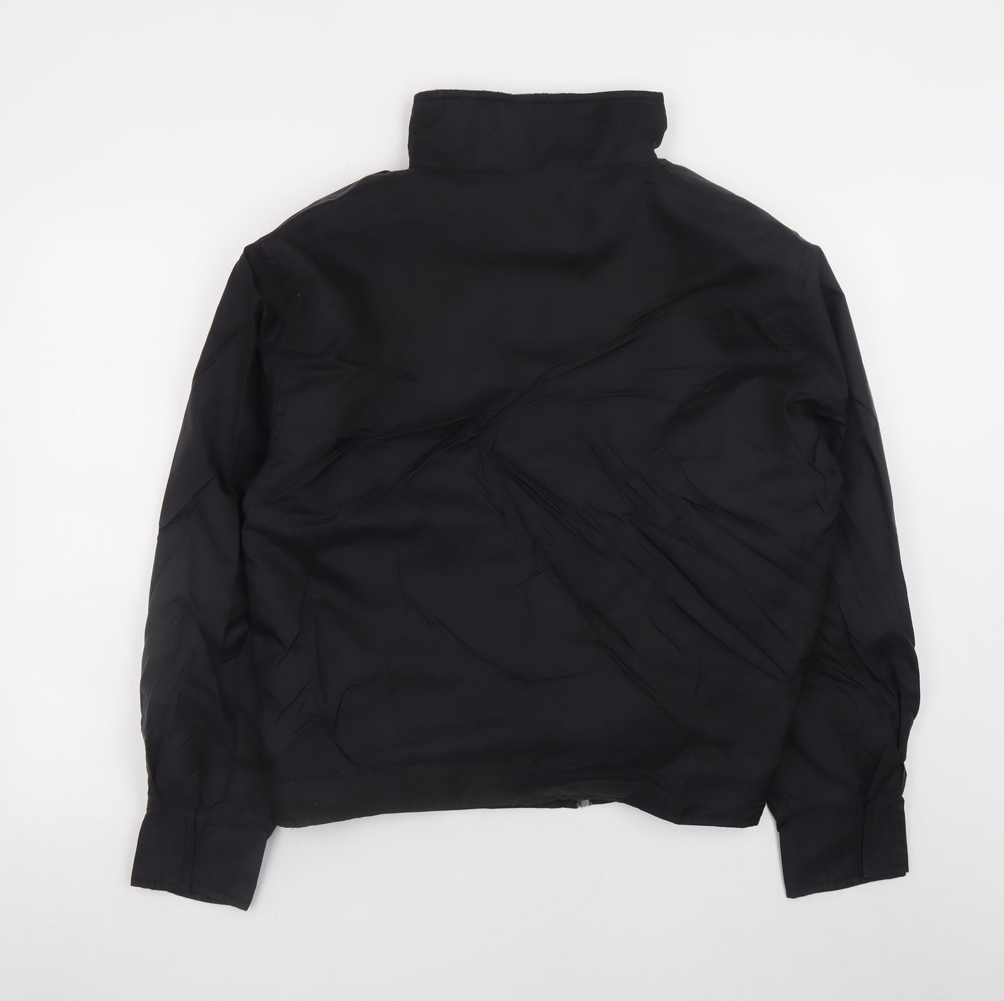 ELLE Sports Women's Black L Full Zip Lined Polyester Jacket
