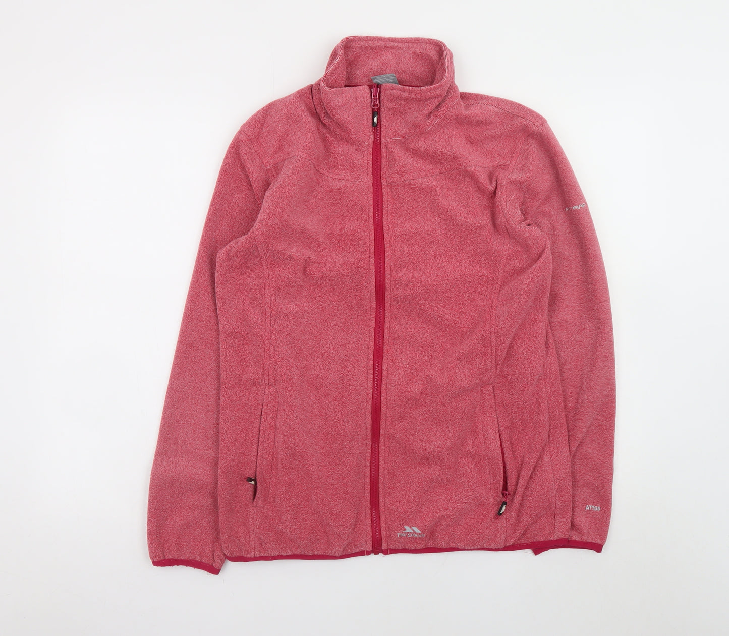 Trespass Women Pink Fleece Full Zip Jacket UK 12 M