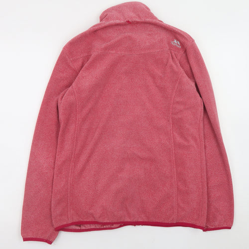 Trespass Women Pink Fleece Full Zip Jacket UK 12 M