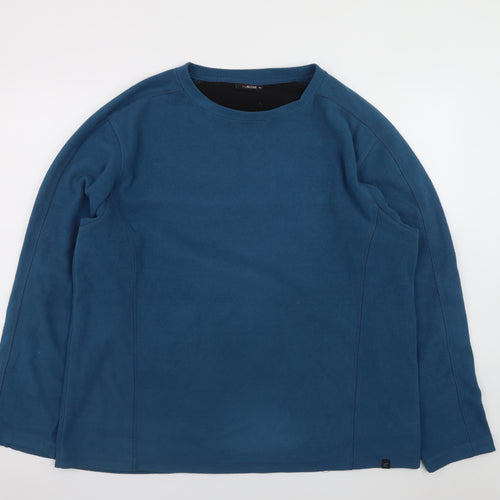 Cedarwood State Men's Blue Fleece Pullover Sweatshirt XL