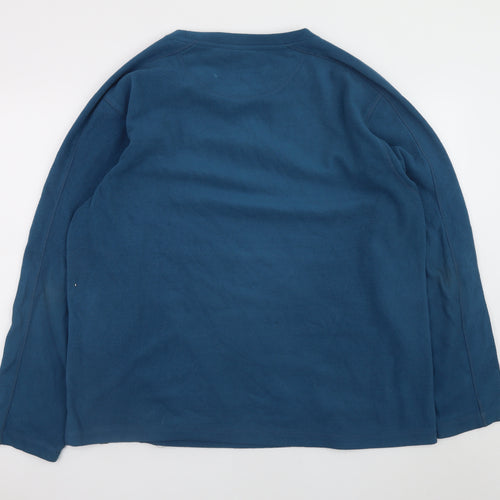 Cedarwood State Men's Blue Fleece Pullover Sweatshirt XL