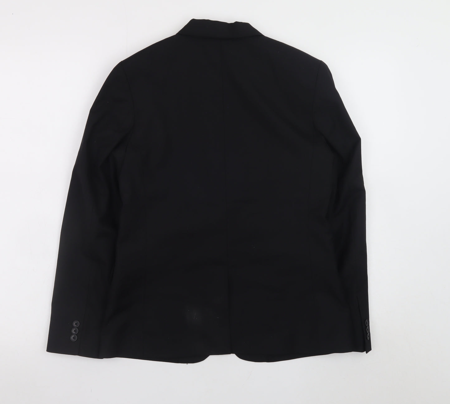 H&M Teens Black Single-Breasted Blazer Size 11-12Y