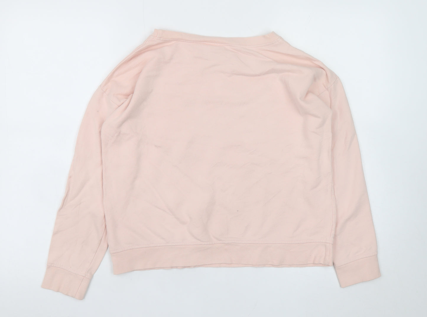 Smiley Originals Teens Pink Pullover Sweatshirt Size 12A