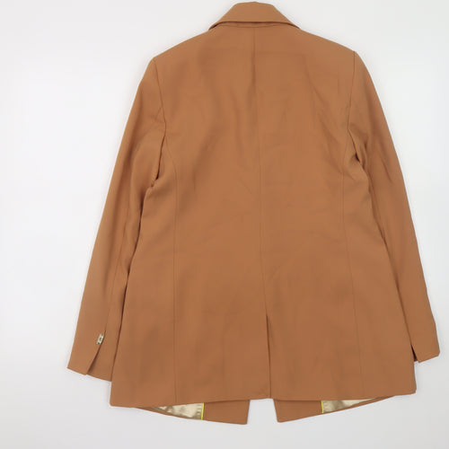 MOS MOSH Women's Brown Bine Leia Blazer Size 8 Regular Fit