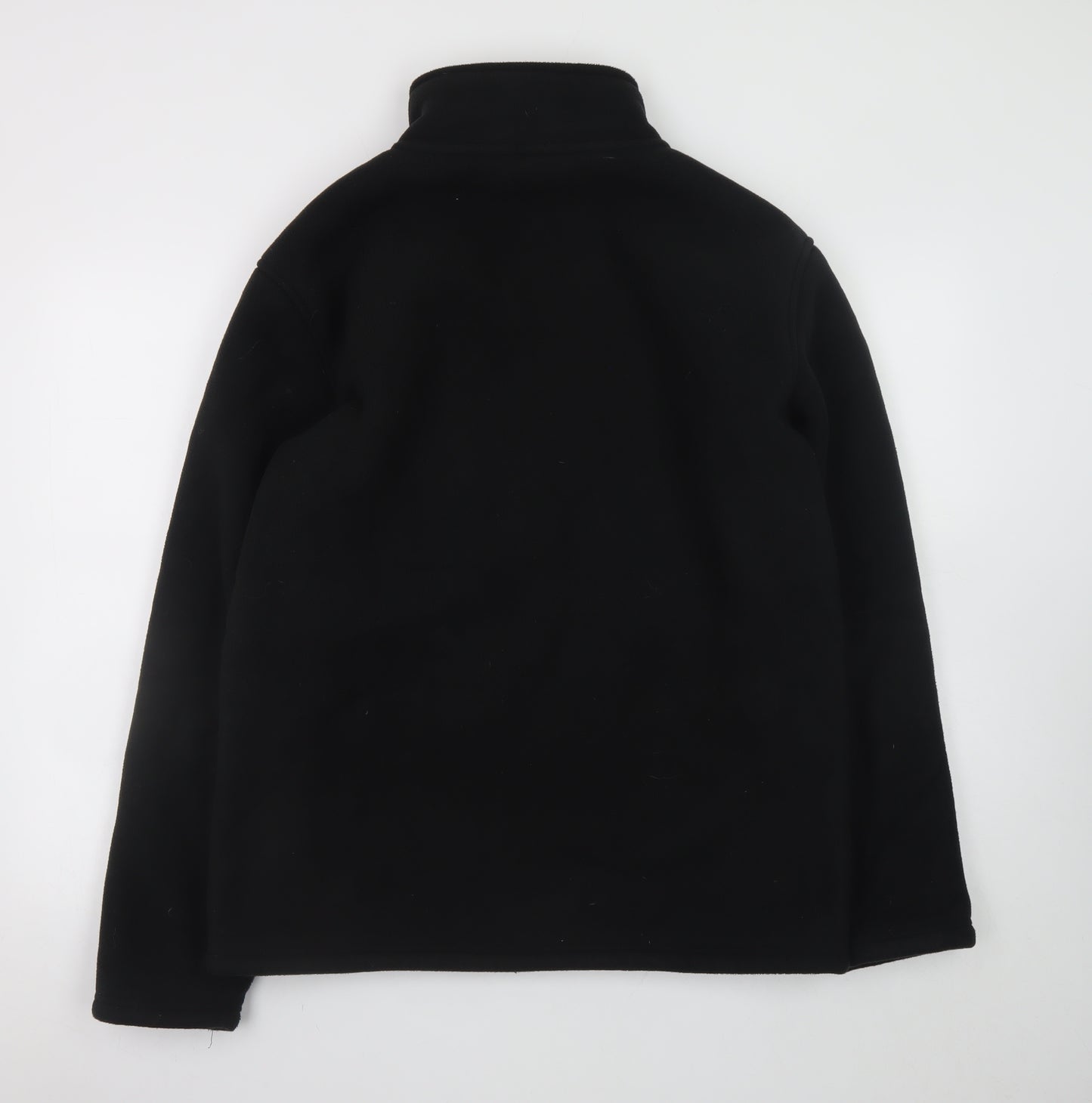 Peter Storm Mens Black Fleece Full Zip Outdoor Jacket Size L