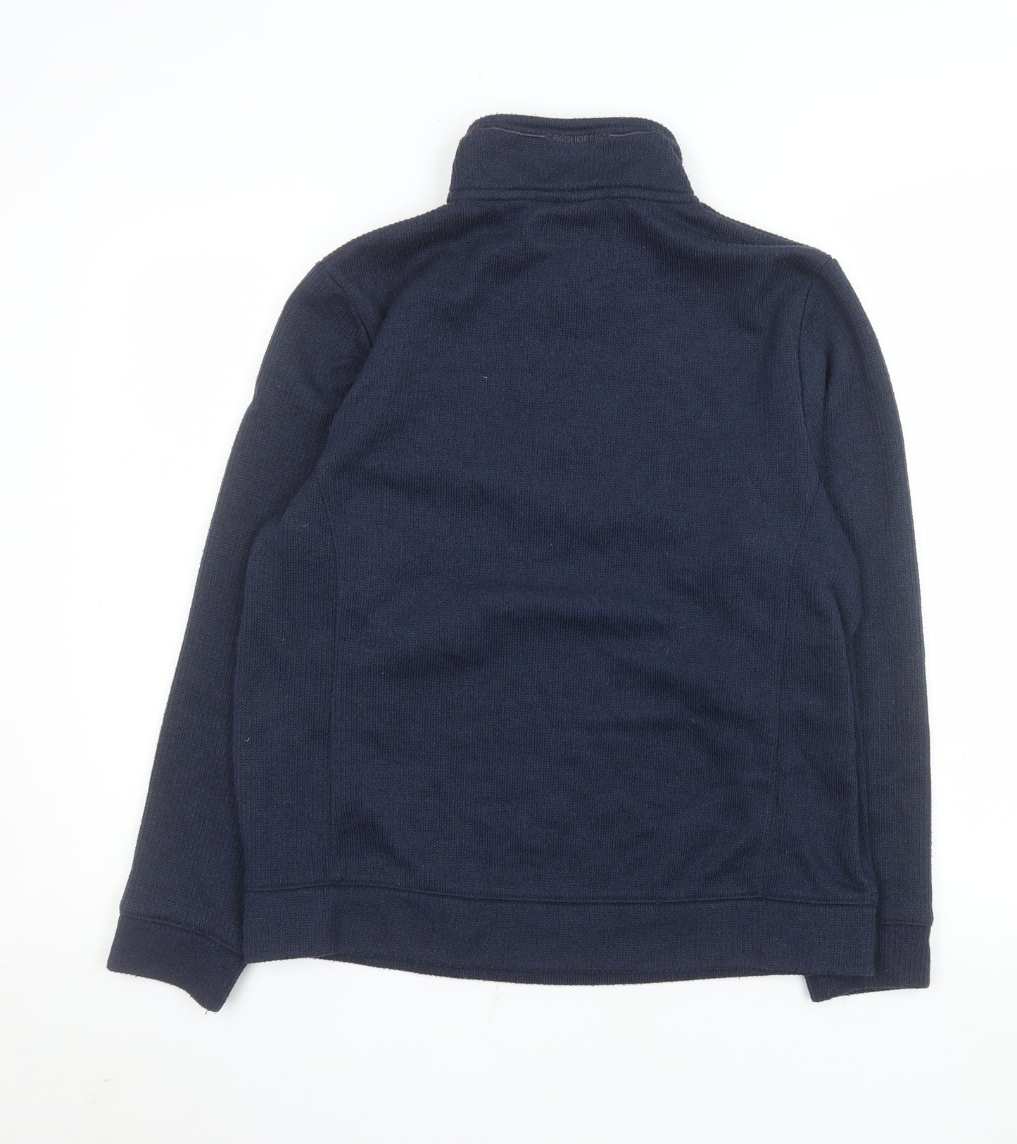Craghoppers Men Blue M 1/2 Zip Fleece Sweatshirt Outdoor Pullover