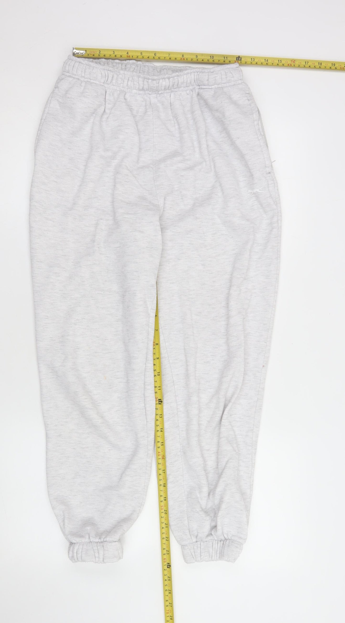 Slazenger Womens Grey Jogger Sweatpants Size 10 Elastic Waist Activewear