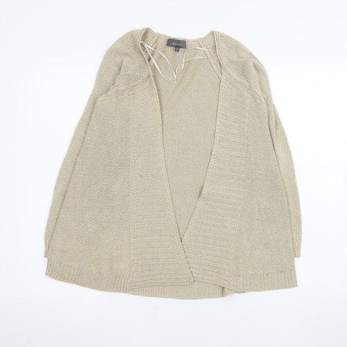 Marks and Spencer Per Una Women’s Beige Size 8 Open Knit Cardigan