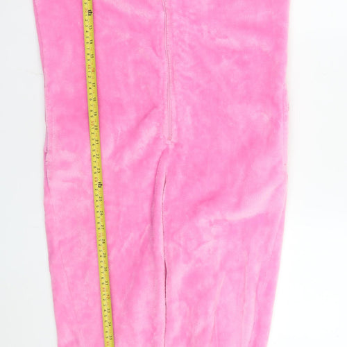 Marks and Spencer Women's Pink Percy Pig Fleece Onesie S Hooded Zip