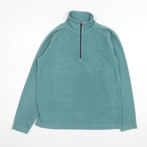 Craghoppers Women's Blue Fleece 1/2 Zip Pullover Sweatshirt UK 10