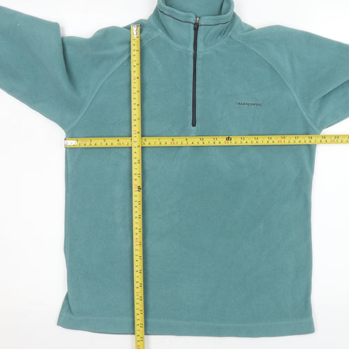Craghoppers Women's Blue Fleece 1/2 Zip Pullover Sweatshirt UK 10