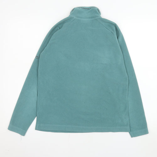 Craghoppers Women's Blue Fleece 1/2 Zip Pullover Sweatshirt UK 10