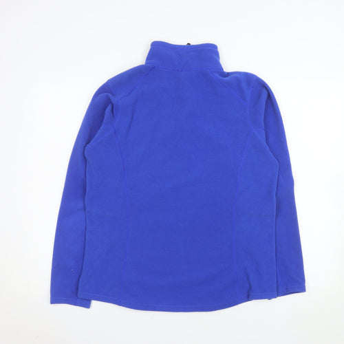 Kirkland Signature Men's Blue Fleece 1/4 Zip Pullover Sweatshirt L