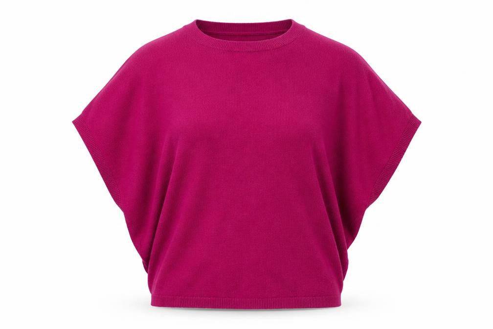 Ted Baker Women’s Purple Wool Blend Relaxed Fit Jumper Size 10