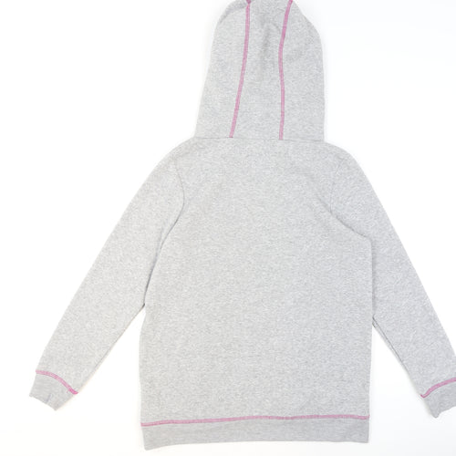 Lipsy London Women's Grey Hooded Pullover Sweatshirt Size M