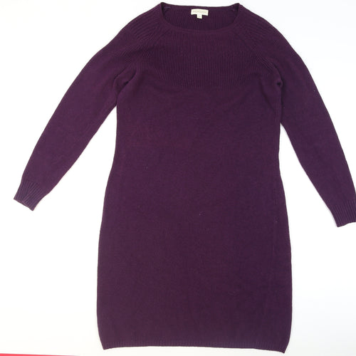 Monsoon Women’s Purple Long Sleeve Pullover Knit Jumper M
