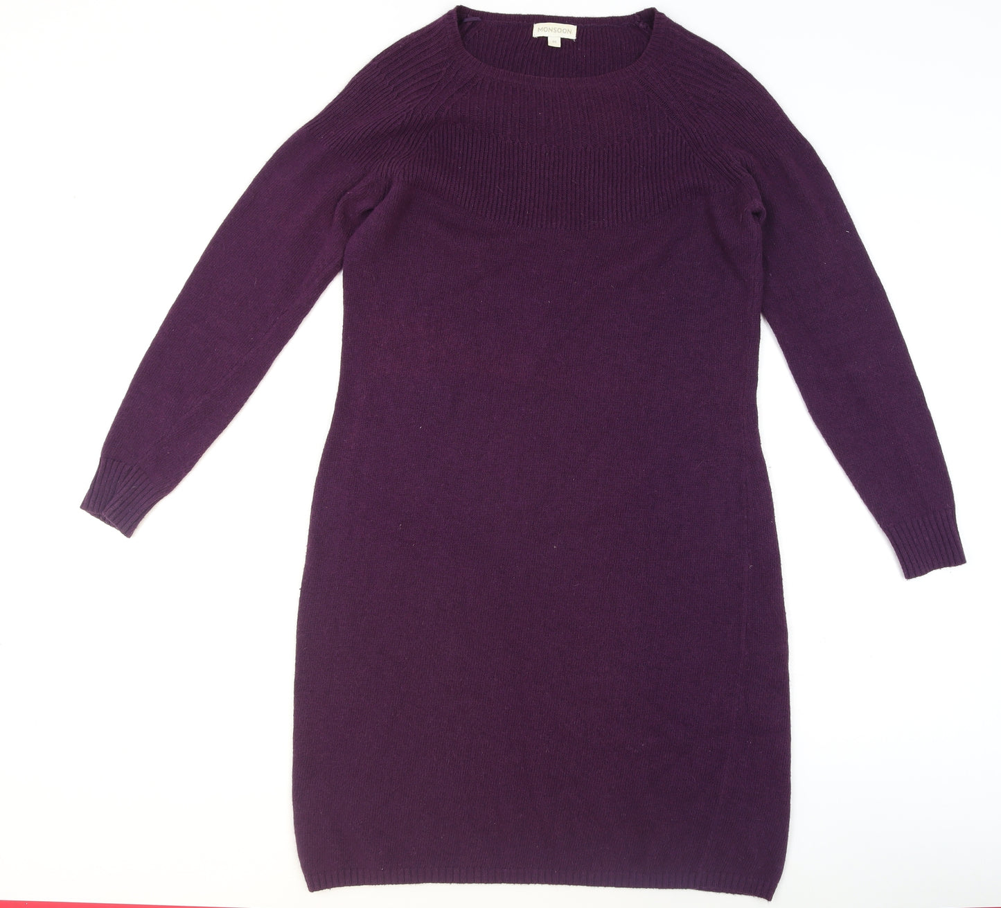 Monsoon Women’s Purple Long Sleeve Pullover Knit Jumper M