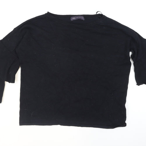 Marks and Spencer Women’s Black Bell Sleeve Knit Jumper Size 12