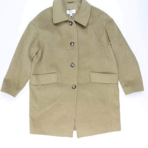 Marks and Spencer Women's Beige Petite Overcoat Size 12