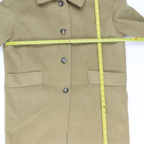 Marks and Spencer Women's Beige Petite Overcoat Size 12