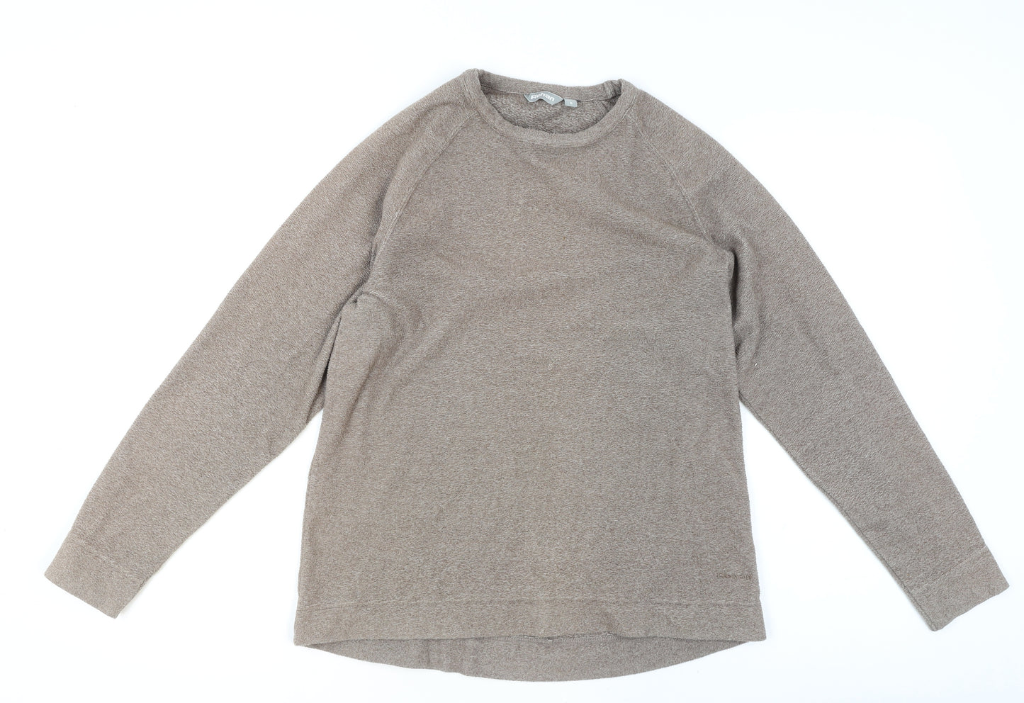 Rohan Womens Beige Vital Crew Jumper Medium Polyester Long Sleeve